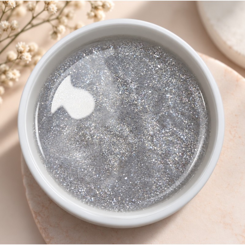Fiberglas Gel Clear Sparkle - 25ml