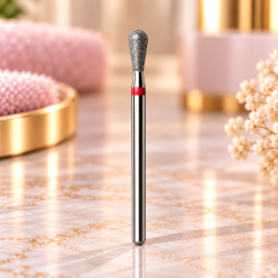 Diamant Bit - pear 033 red